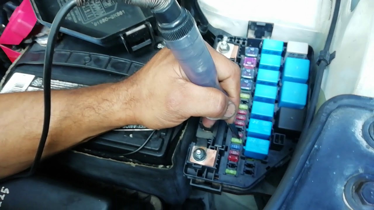 Kia soul no arranca  por un relé pruebas básicas
