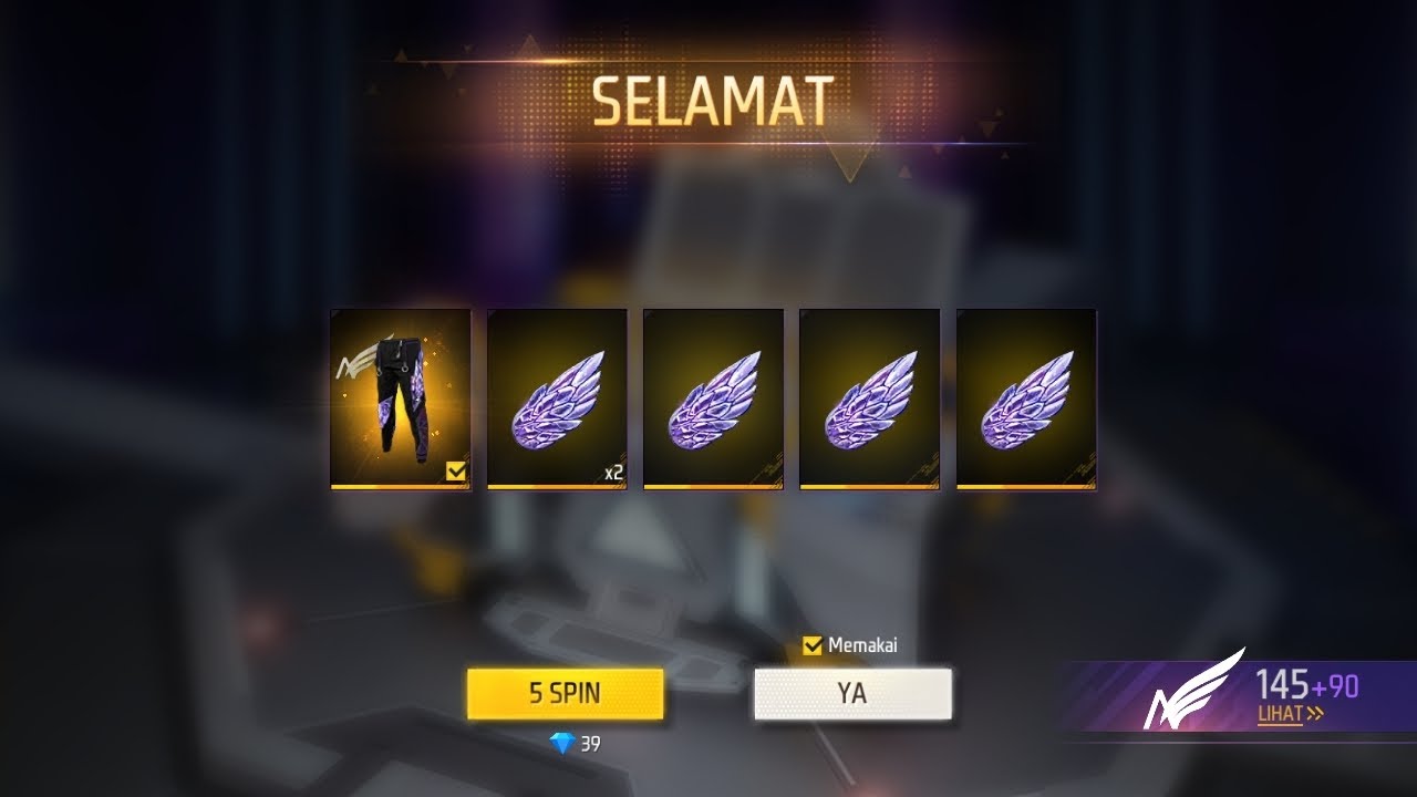 SPIN CELANA ANGLE UNGU TERBARU 2026 #freefire #freefireindonesia 