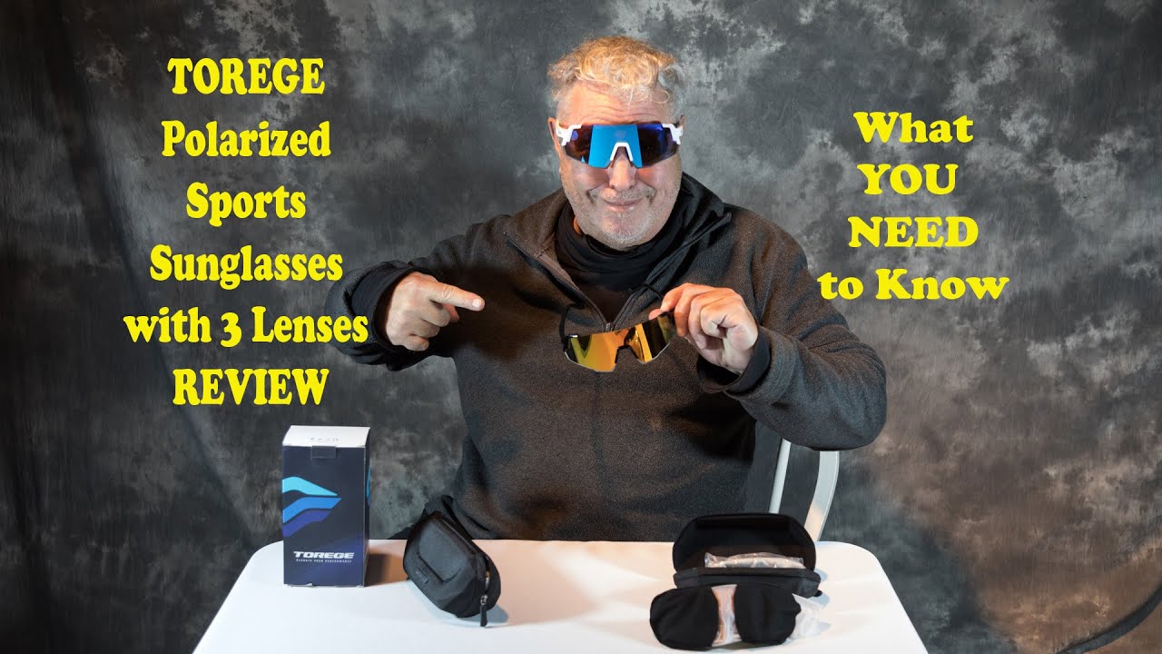 TOREGE Polarized Sunglasses with 3 Lenses REVIEW - What YOU Need To KNOW