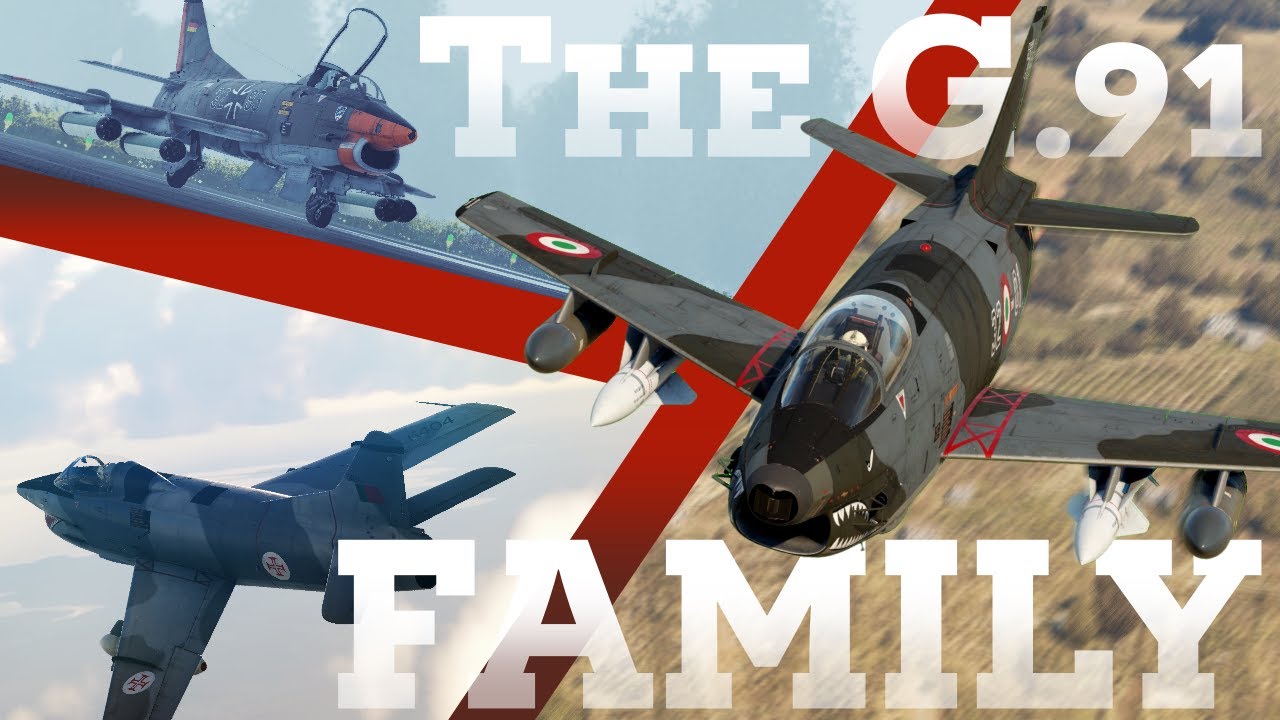 The G.91 Family - War Thunder