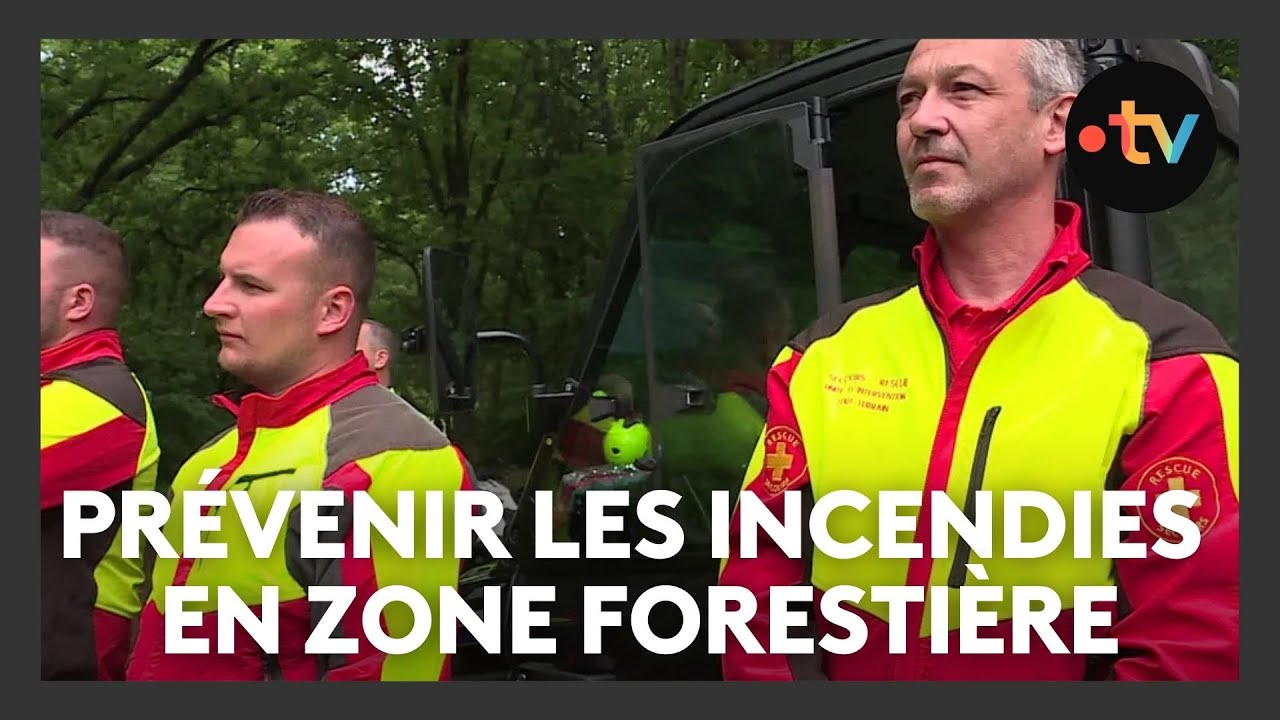 Dans le Bas-Rhin, pompiers et bénévoles présentent leur plan d'action pour l'été 2025