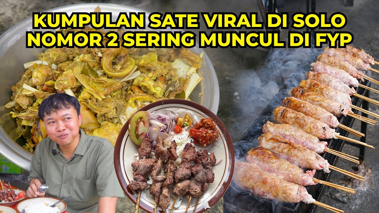 Seharian Berburu Sate Kambing Viral di Solo! Nomor 2 Sering Muncul di FYP!