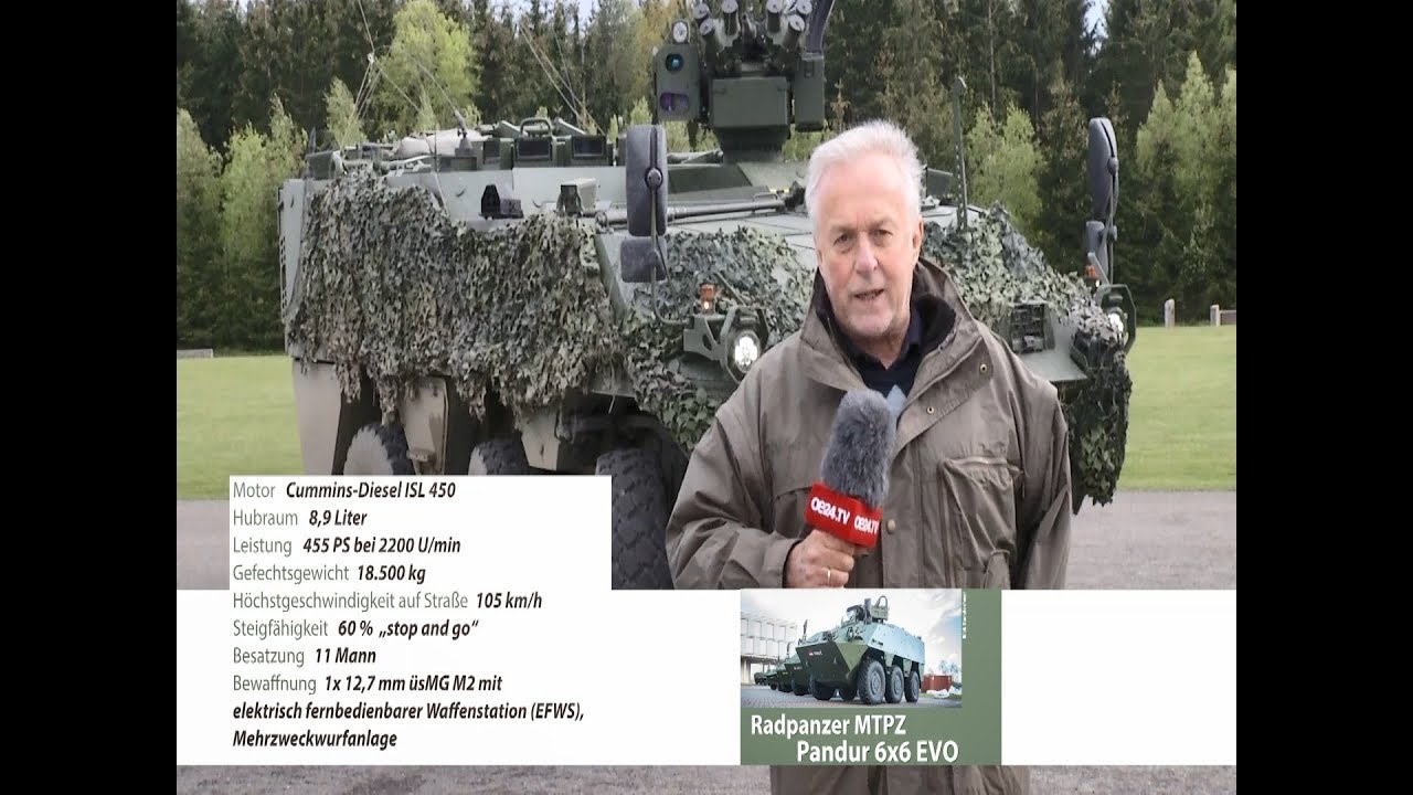 Radpanzer PANDUR EVOLUTION 6x6  // EINSATZ Magazin