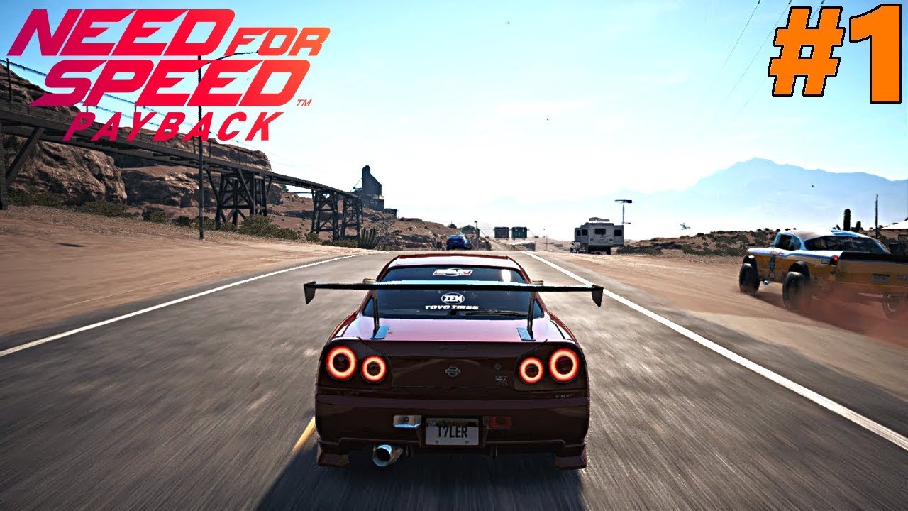 Need For Speed Payback: Xbox One Let's Play, Part 1! WELCOME TO FORTUNE VALLEY!