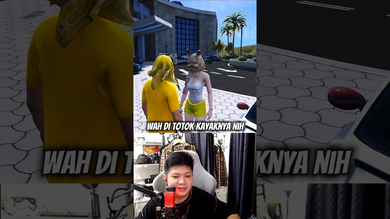 ISCO DI PRANK BILA NURUT AJA LAGI... #shorts #dvinzi #gta5