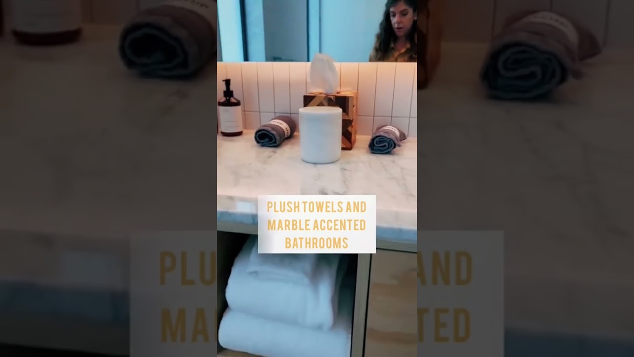Room Tour of Arrive Hotel in East #ATX 🤩 #austin #texas #coolhotels #shorts #hotels