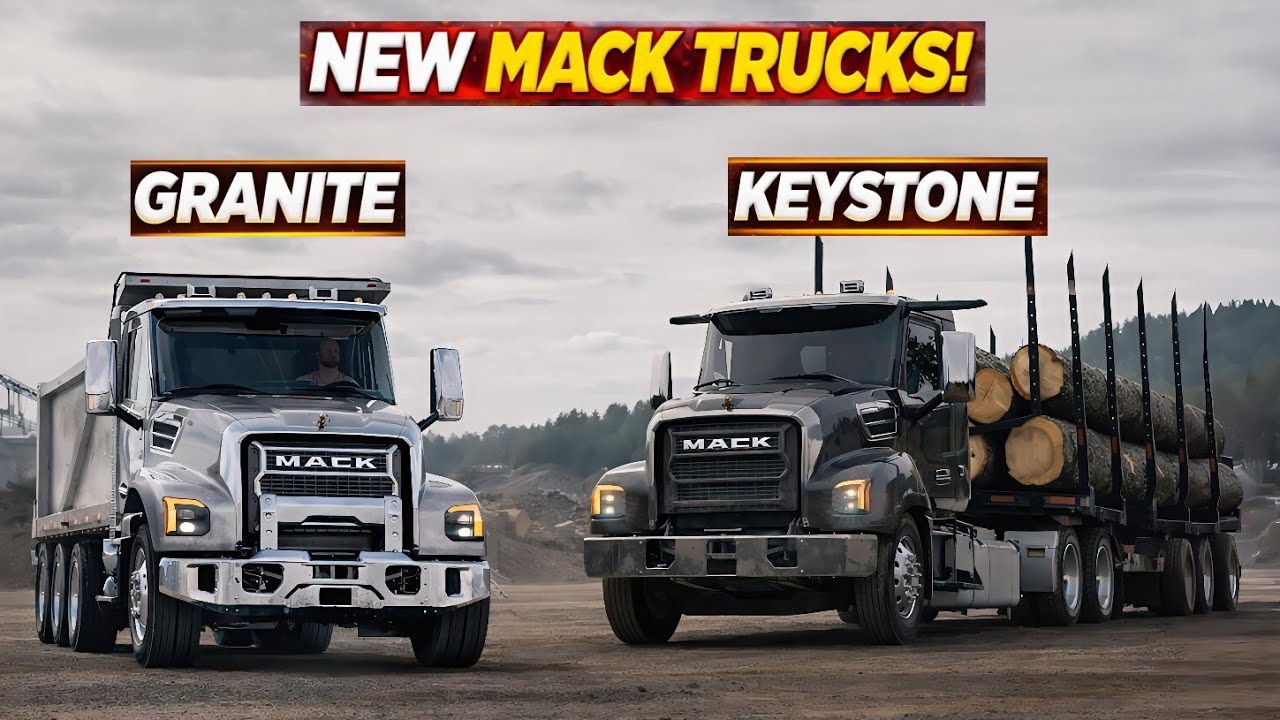 All New 2026 Mack Granite and 2026 Mack Keystone - World Premiere and Reveal