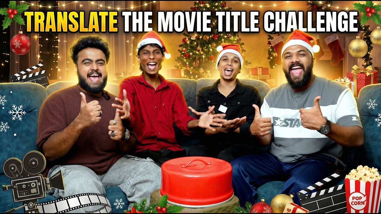 TRANSLATE THE MOVIE TITLE FOOD CHALLENGE 😆