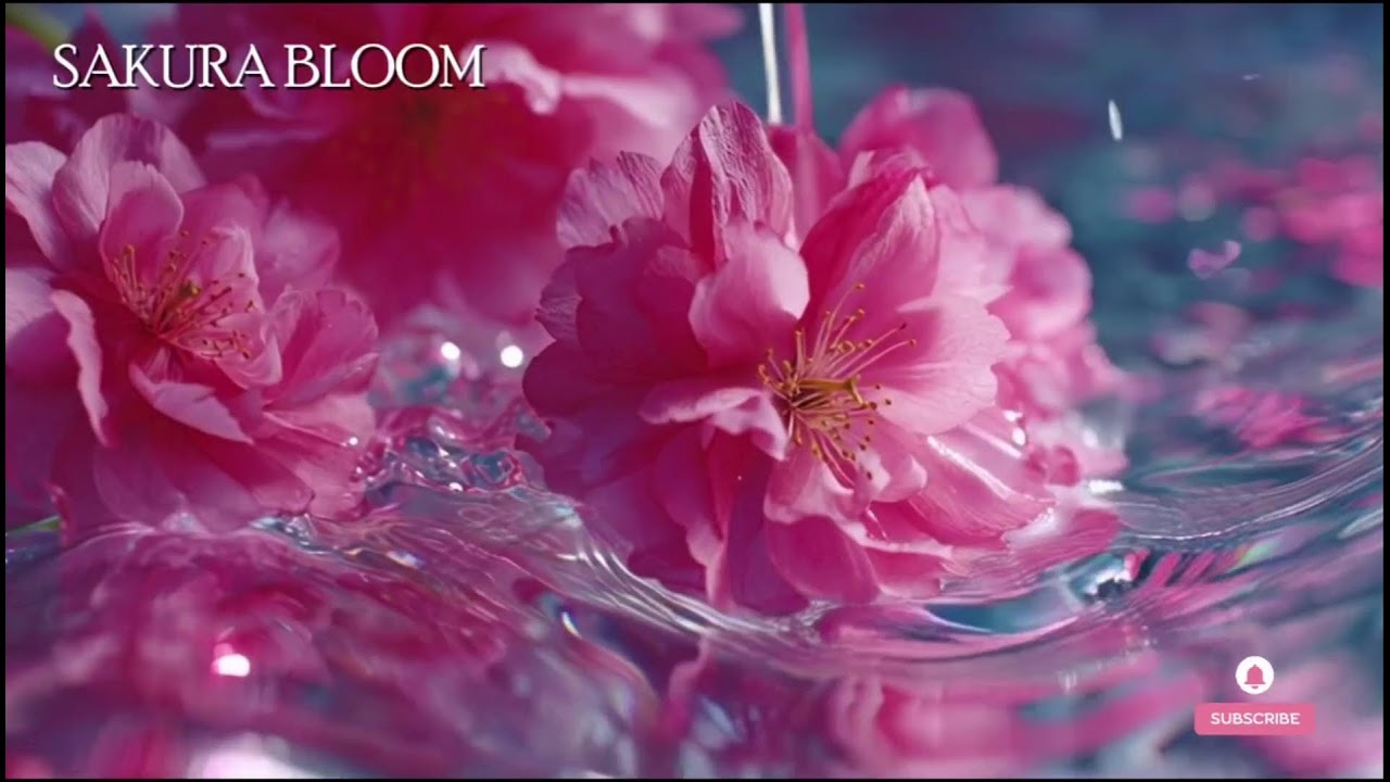 🔴 日本の静寂 – 桜ブルーム 癒しのアンビエントサウンドとキャンドルの光