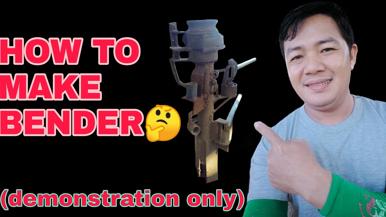 HOW TO MAKE BENDER (demonstration only) |PAANO GAWIN ANG BENDER