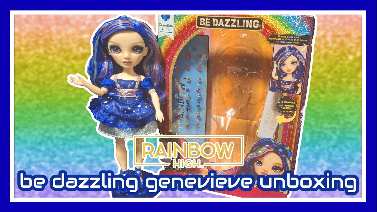 UNBOXING Rainbow High: Cenevieve Bleue Be Dazzling
