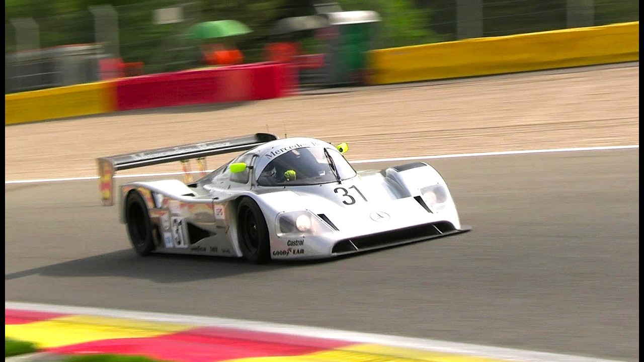 Brutal Mercedes Sauber C11 : V8 Turbo Sound ! [HD]