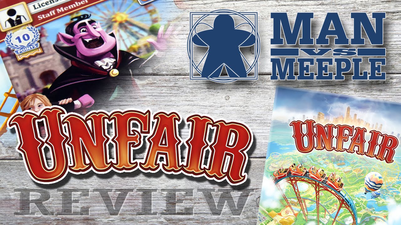 Unfair Review (Good Games Publishing) by Man Vs Meeple