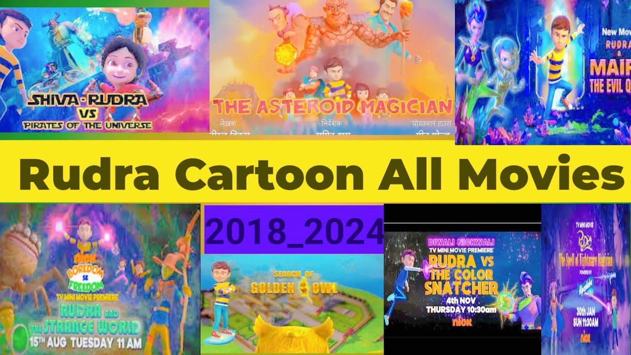 All 20 Movies List Of Rudra Boom Chik Chik Boom 2018_2024