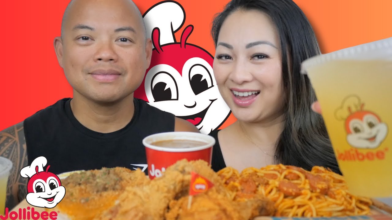 JOLLIBEE Mukbang | N.E Let's eat