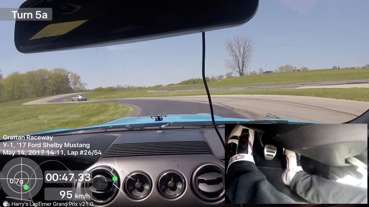 Session 02 - Shelby GT350 - Grattan 14.05.2017