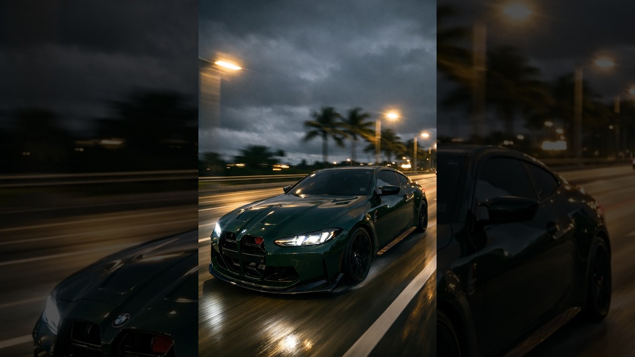 2026 BMW M4 COMPETITION NIGHT DRIVE POV...🏎️💨💨