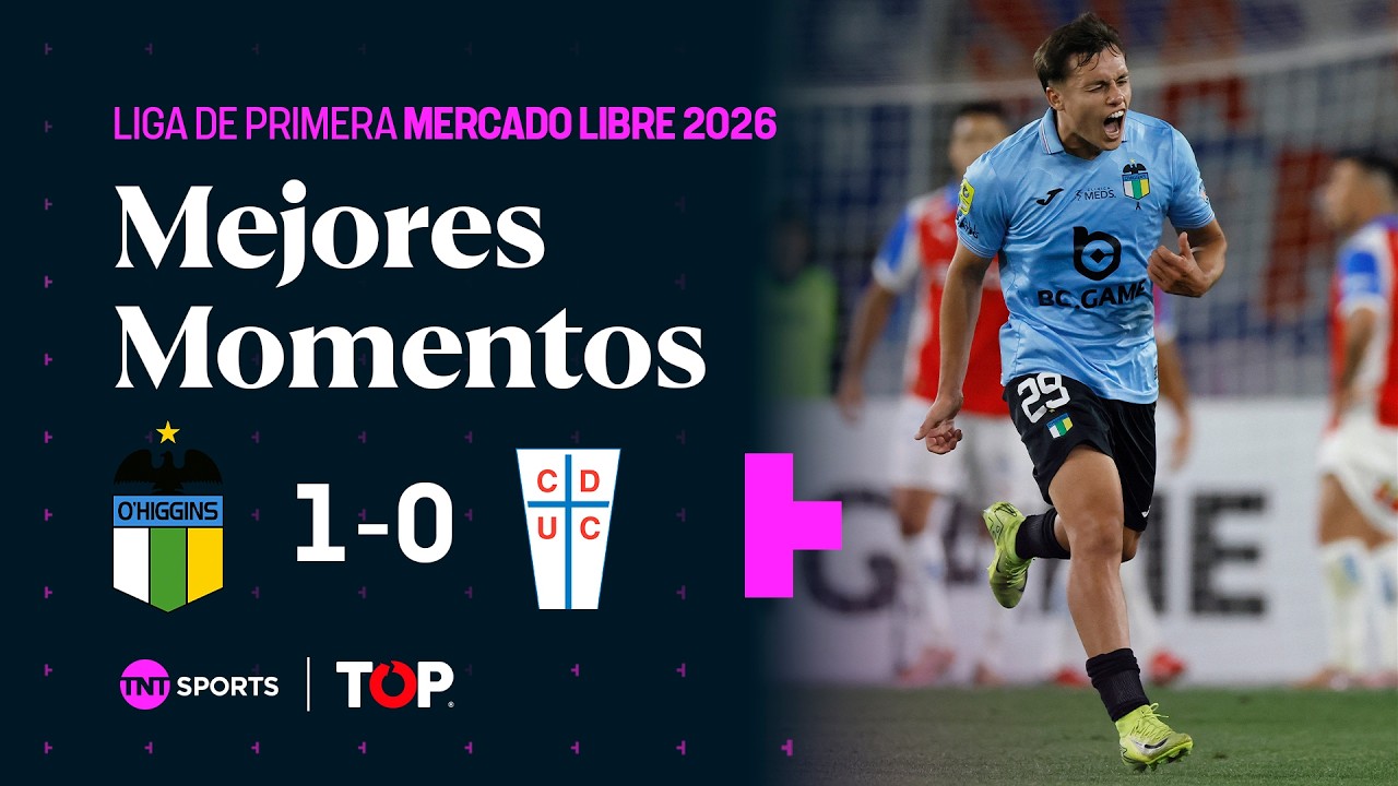 Compacto TOP | 🔵⚫ O'Higgins 1 - 0 ⚪🔵 U. Católica | Liga de Primera Mercado Libre 2026 - Fecha 6