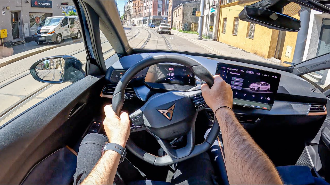 NEW Cupra Born 204HP | POV Test Drive #1193 Joe Black