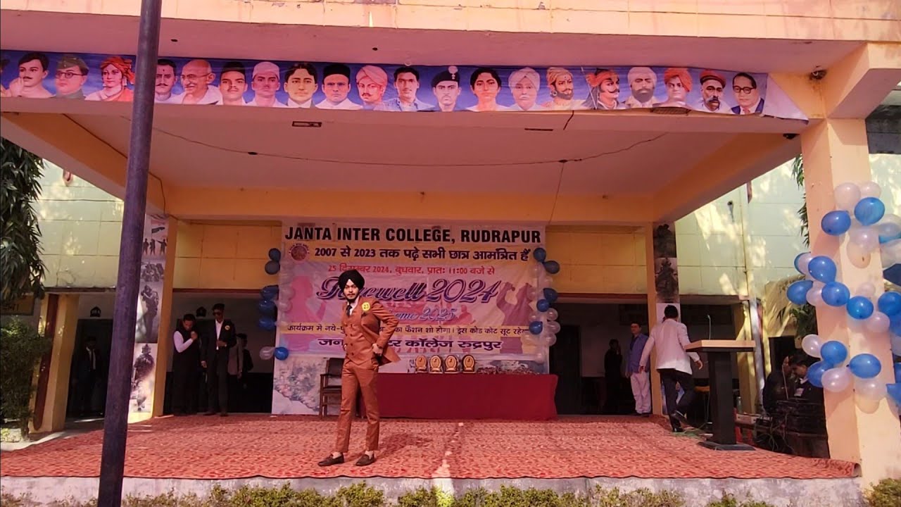 #ramp walk # Janata Inter College Rudrapur # farewell 2024
