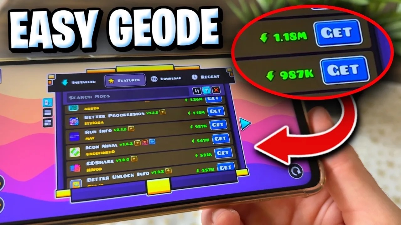 How to Get Geode iOS / PC / Android - How To Install Geode Geometry Dash - How To Download Geode NEW