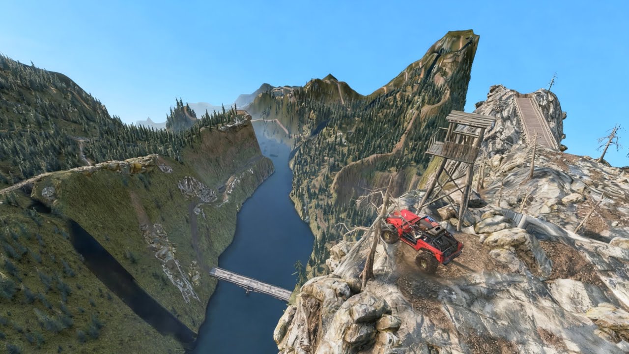 A Long Way Down | SnowRunner Scenic Drive