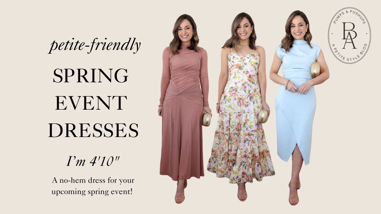 Petite-Friendly Spring Event Dresses (No Alterations Needed!)