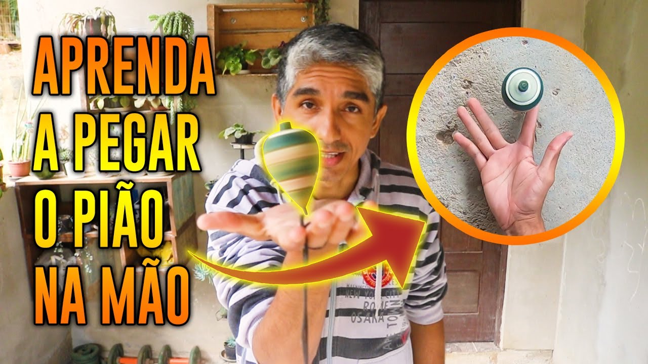 TUTORIAL - Aprenda a pegar o PIÃO (Trompo) na mão!