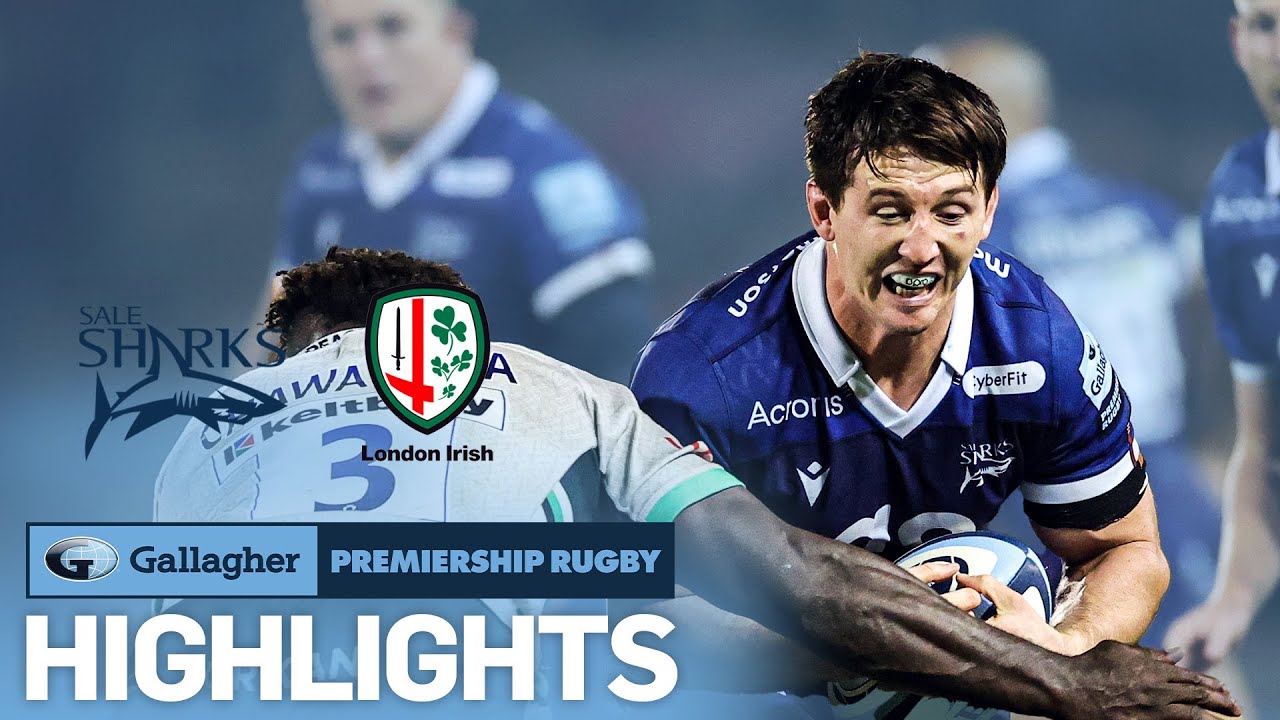 Sale v London Irish  - HIGHLIGHTS | Impressive Bonus Point Win! | Gallagher Premiership 2022/23