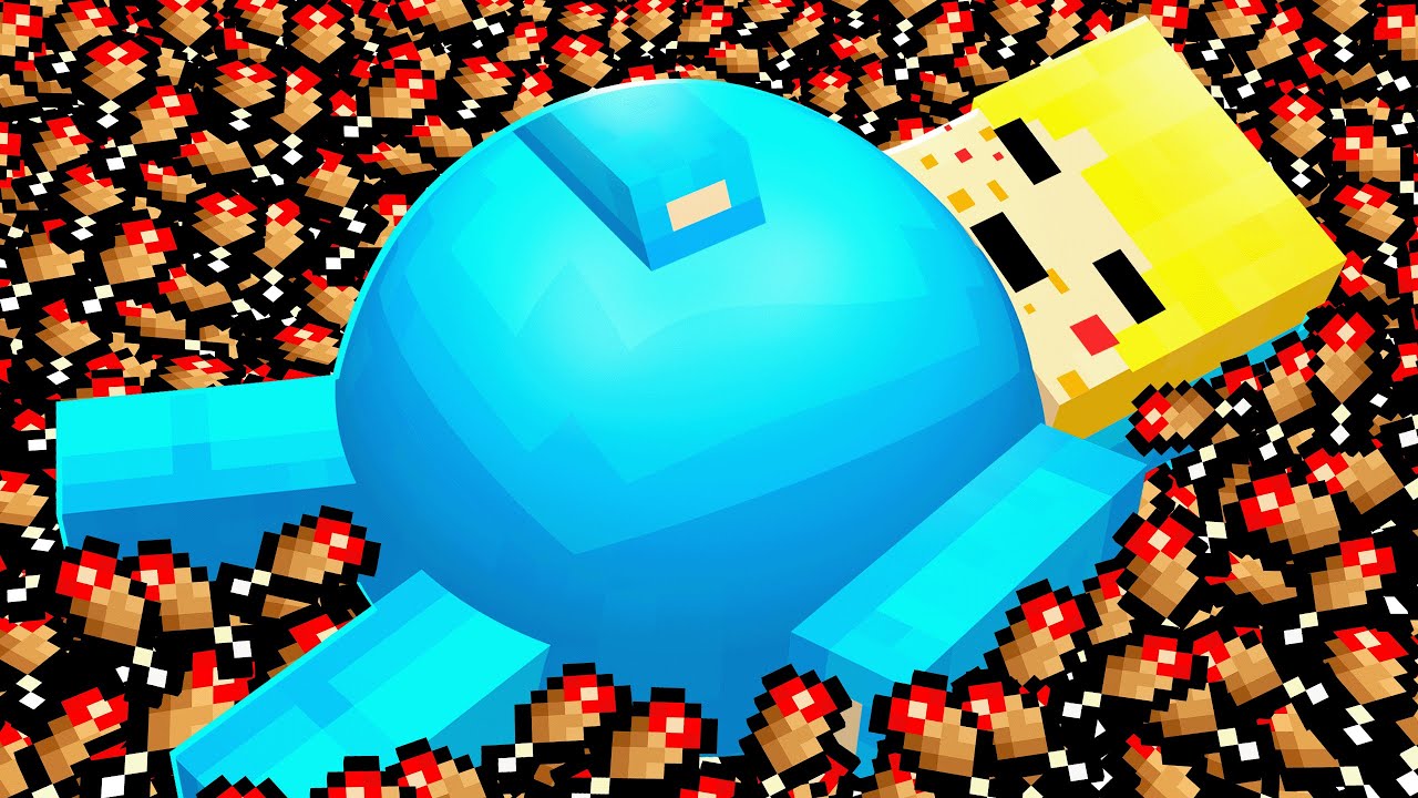 Ich esse 1,000,000 ESSEN in Minecraft!