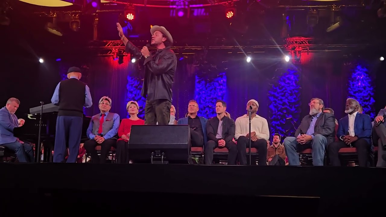 Gaither Family and Friends featuring Sam Parsons.             Beulah Land 