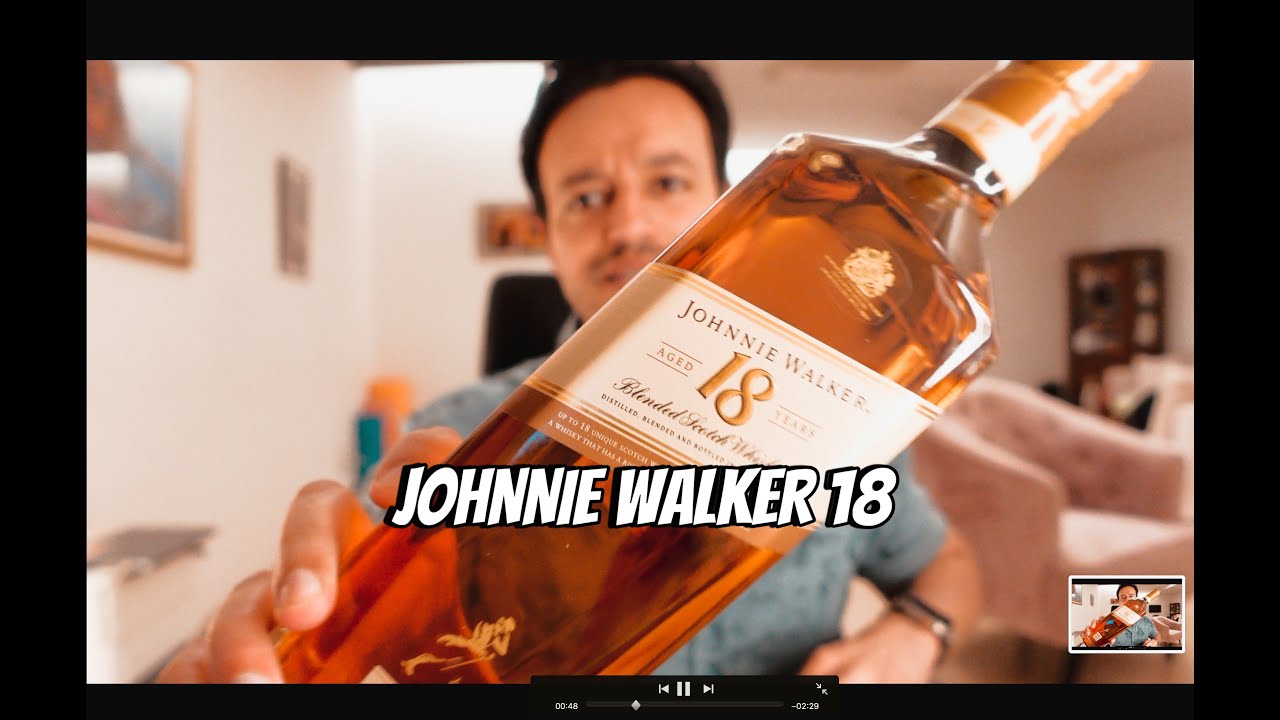 JOHNNIE WALKER 18 WHISKEY REVIEW