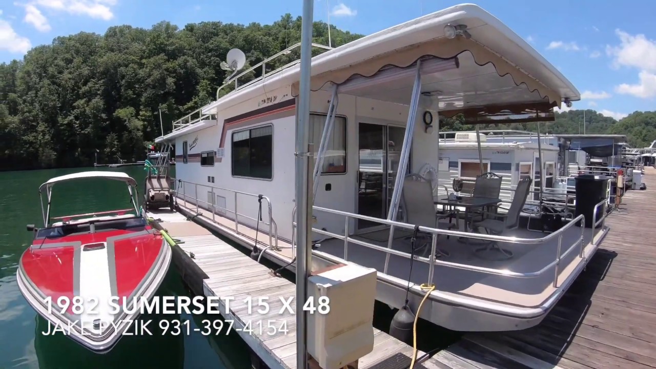 Houseboat For Sale Houseboats Buy Terry 1982 Sumerset 15 x 48