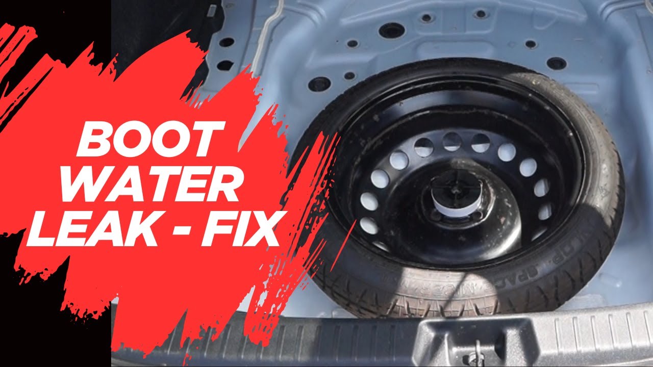 Water Leak in Toyota Corolla Fielder Trunk – Cause & Easy Fix [EN]