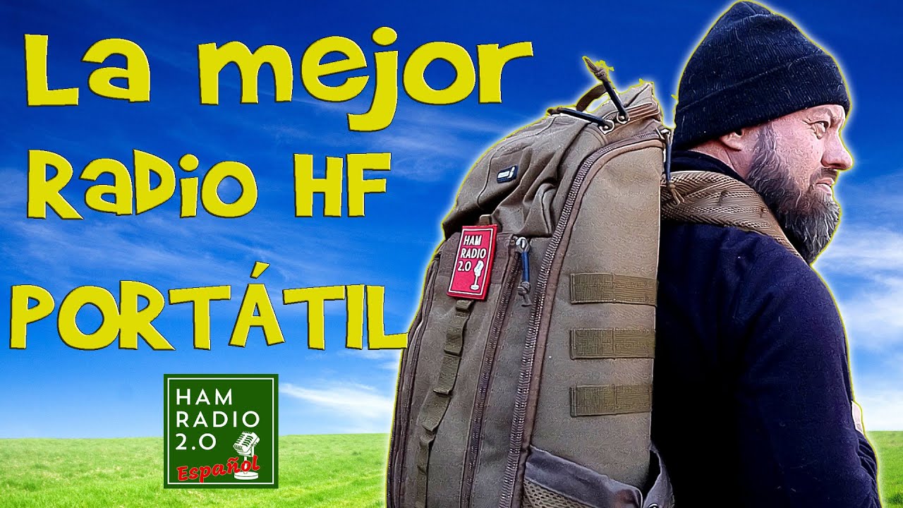La mejor radio HF PORTÁTIL con 100 vatios | La mejor radio de alta frecuencia para aficionados