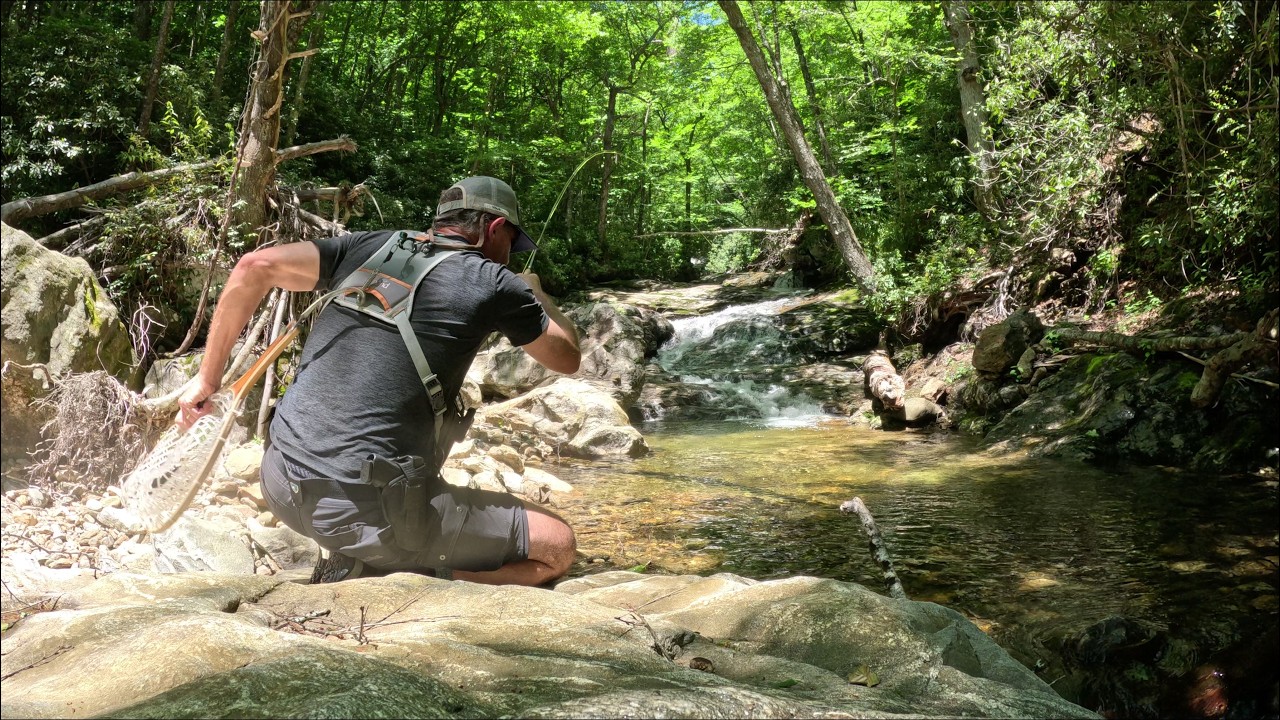 A backcountry camping | fly fishing | brook trout adventure | Pisgah National Forest | Day 1
