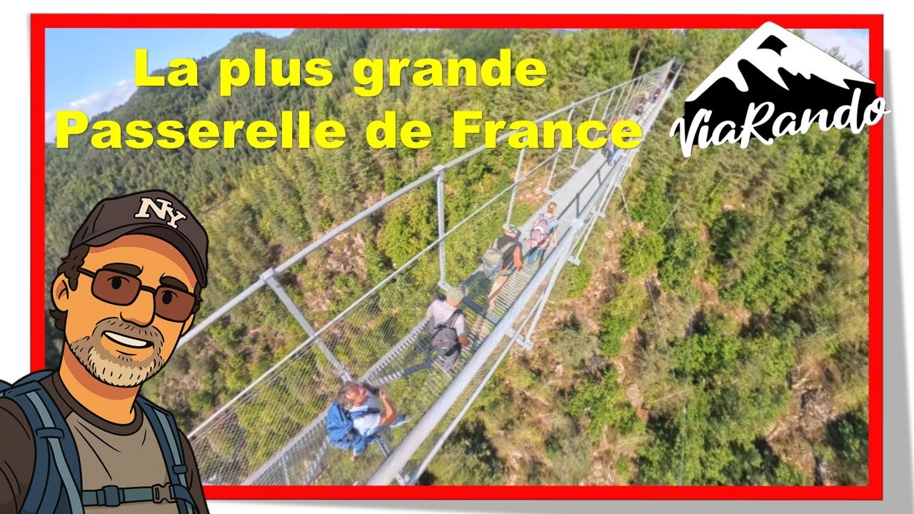 La plus grande Passerelle himalayenne de France