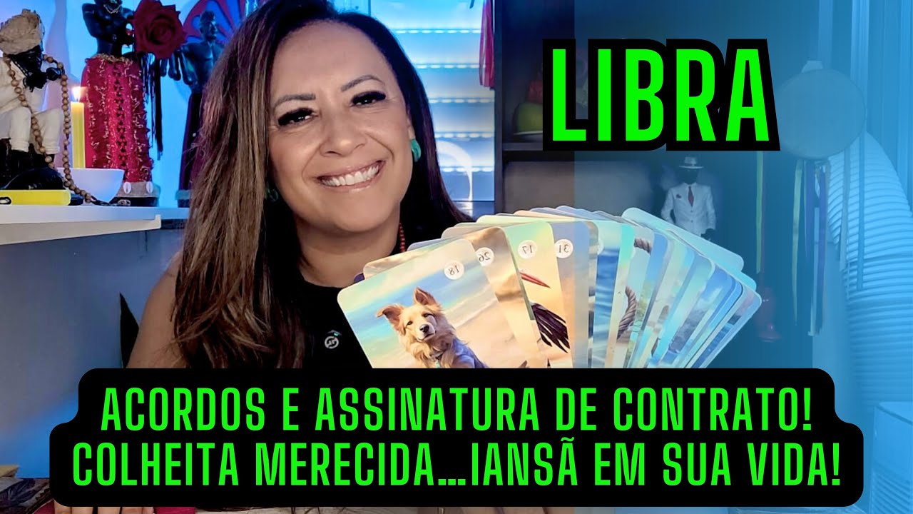 LIBRA ♎️ ACORDOS E ASSINATURA DE CONTRATO! COLHEITA MERECIDA…IANSÃ EM SUA VIDA!