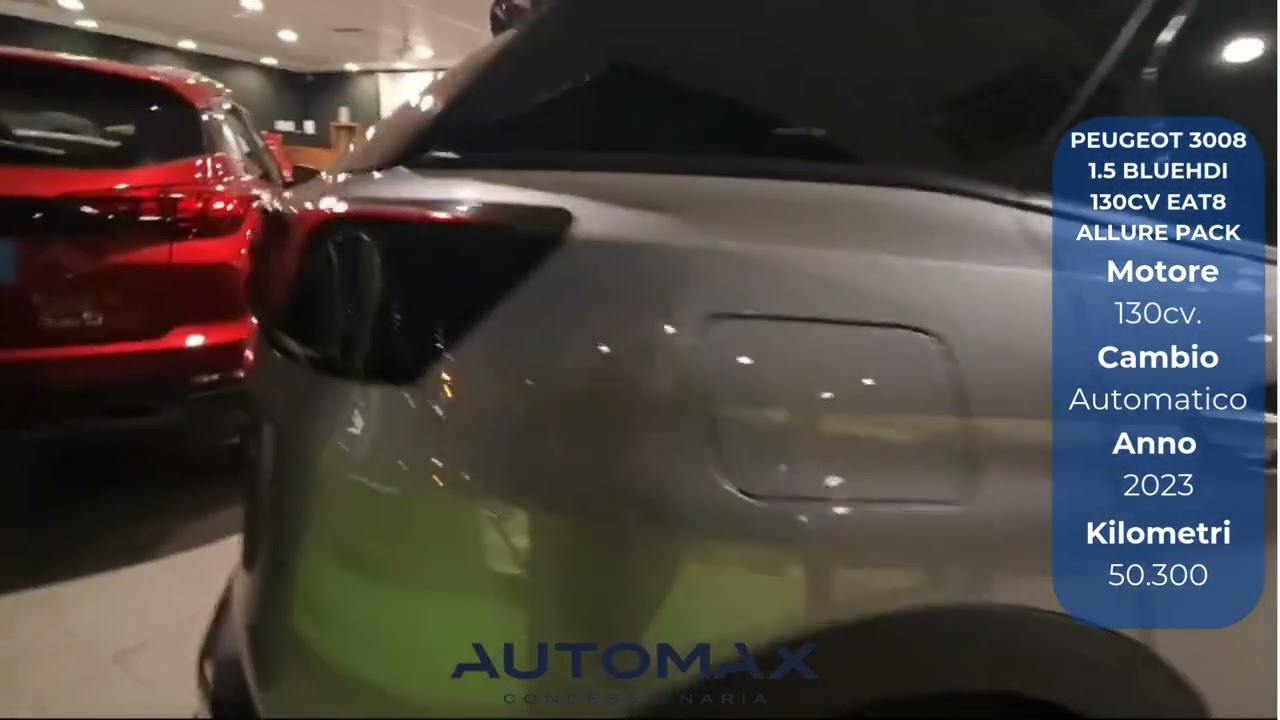 PEUGEOT 3008 1.5 BLUEHDI 130CV EAT8 ALLURE PACK