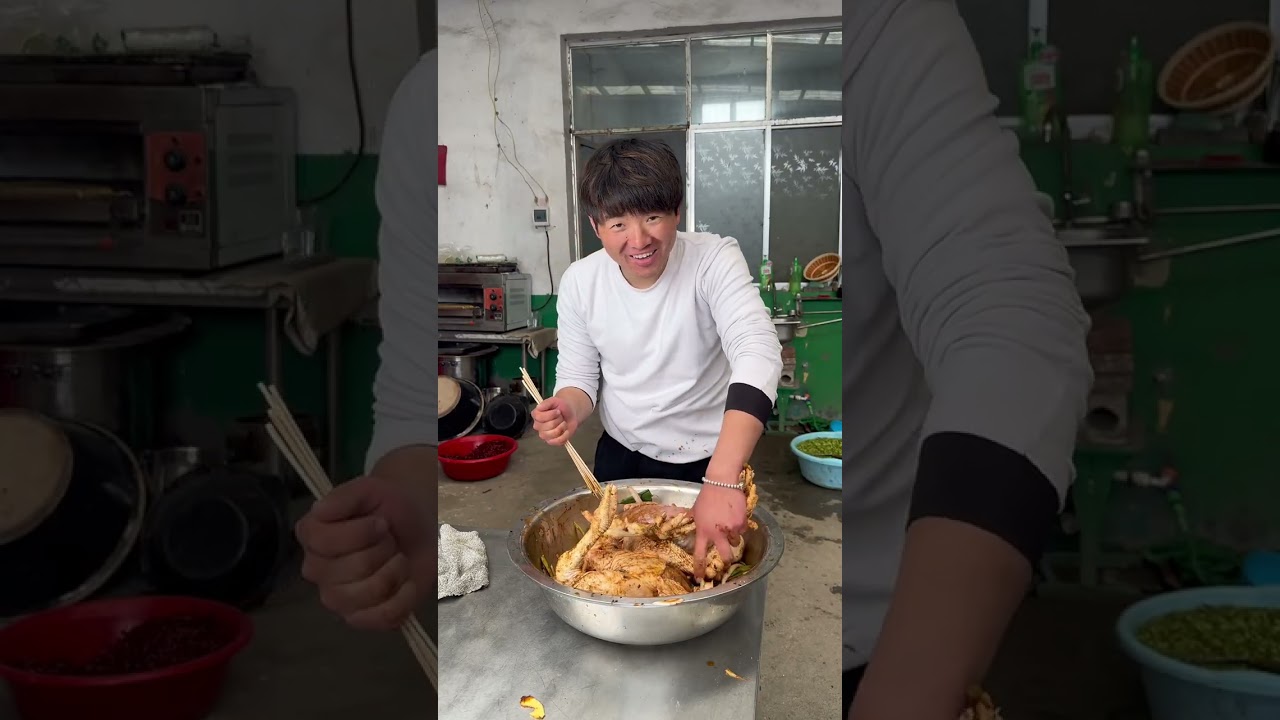 叫花鸡 拿的严 