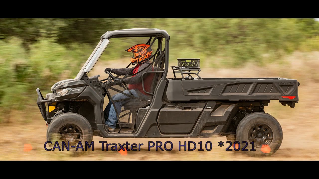 CAN-AM TRAXTER PRO DPS HD10. Мощный 82 сильный ROTAX V-1000cm3 EFI, огромный кузов 138х180 см.