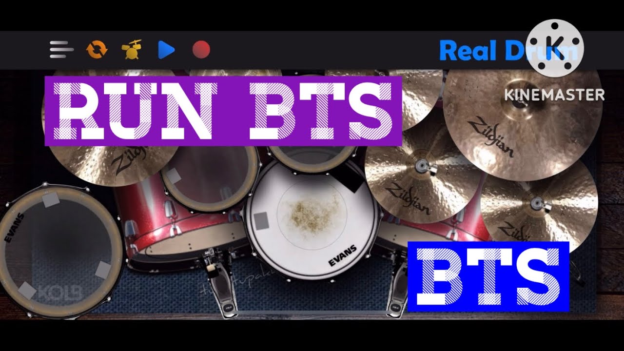 달려라 방탄 (Run BTS) - BTS (Real Drum Cover) | etv_drums