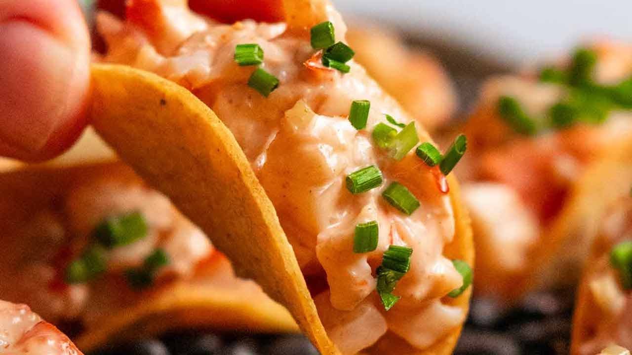 Prawn Cocktail Mini Tacos