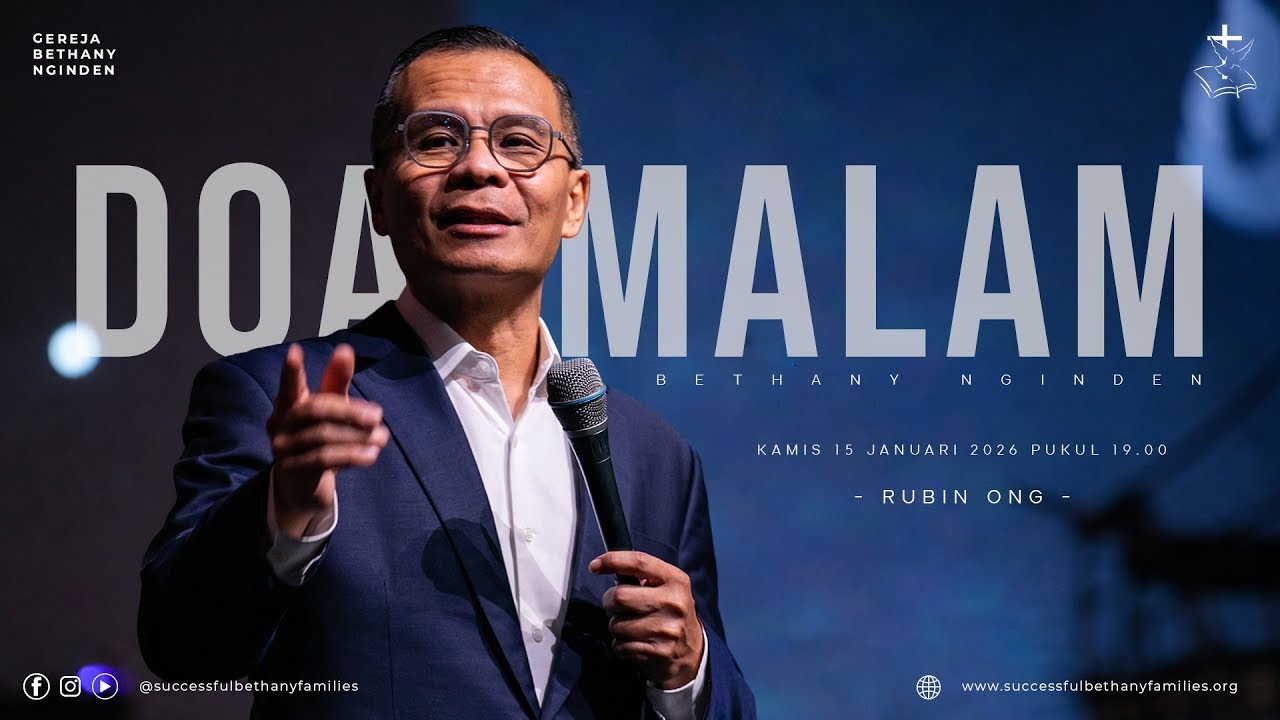 Ibadah Doa Malam | Pdt. Rubin Ong | Gereja Bethany Nginden