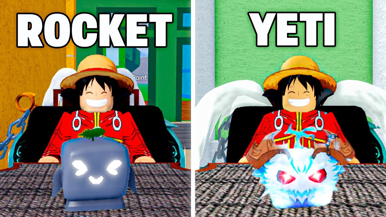 Tradeando de Rocket a Yeti en 1 Vídeo (Blox Fruits)