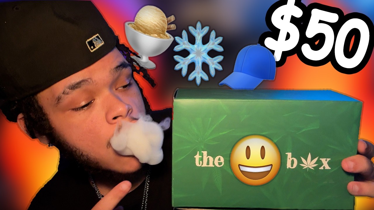 Another $50 Box📦 From #TheWeedBox ⁉️  + 🍨❄️🧢 Review