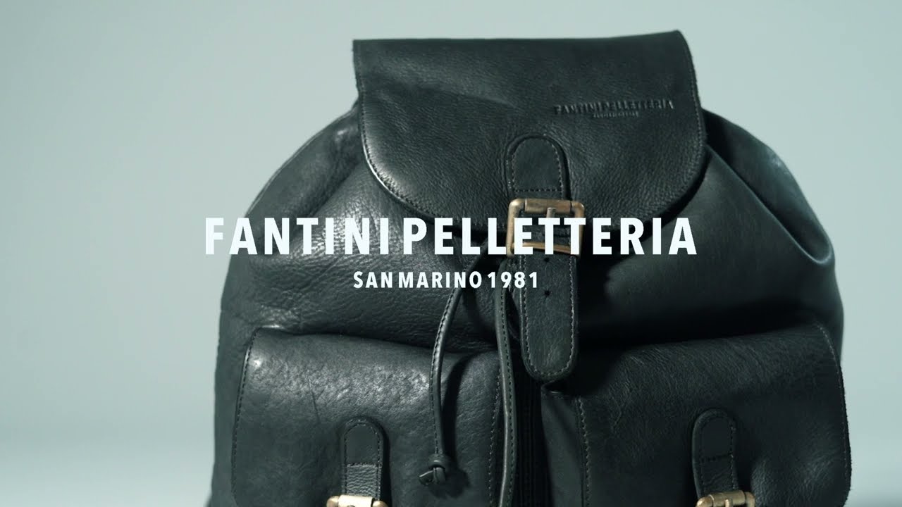 Leather Backpack Napoli | Fantini Pelletteria