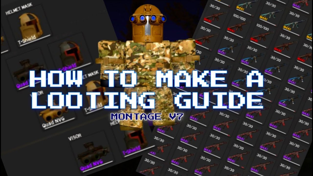 HOW TO LOOT | PROJECT DELTA MONTAGE V7