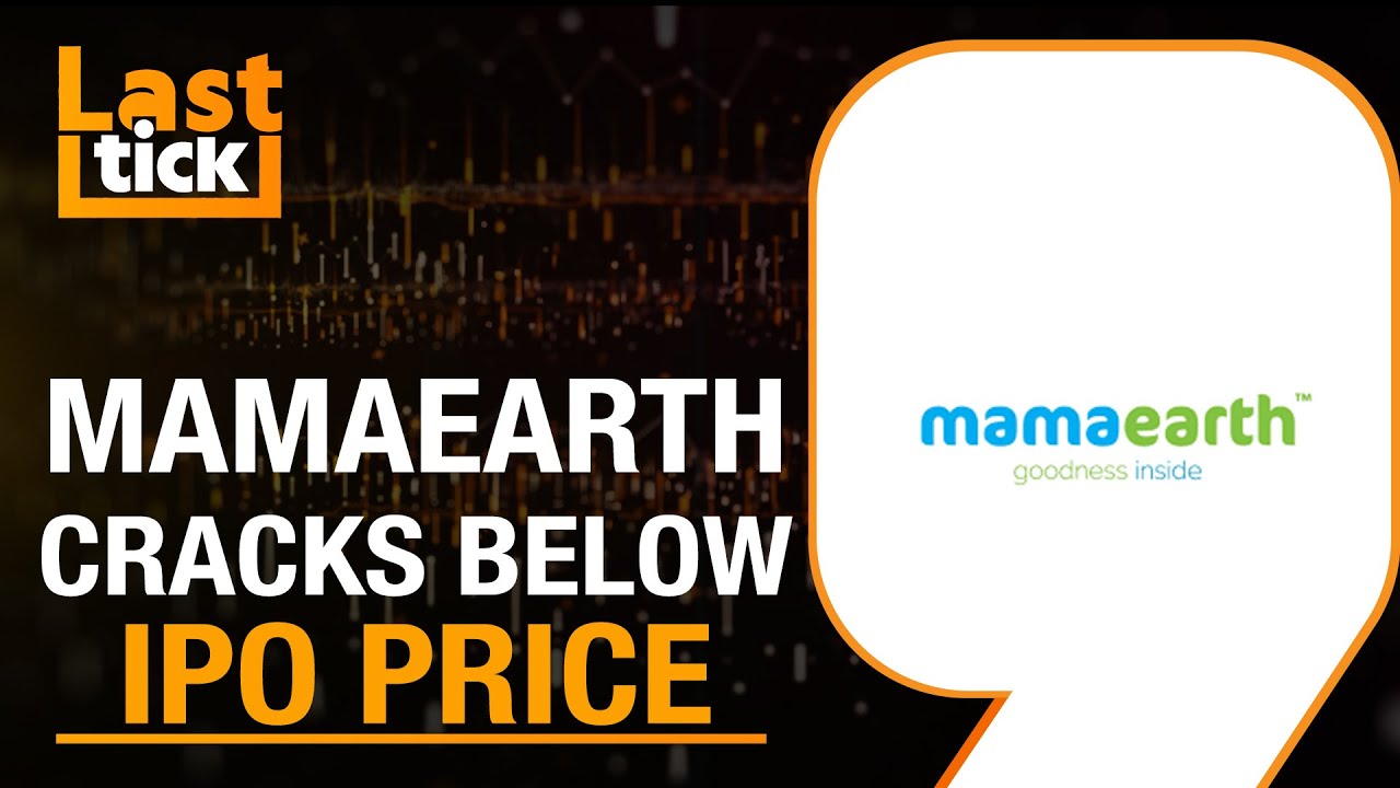Mamaearth Cracks 4%; Falls Below IPO Price