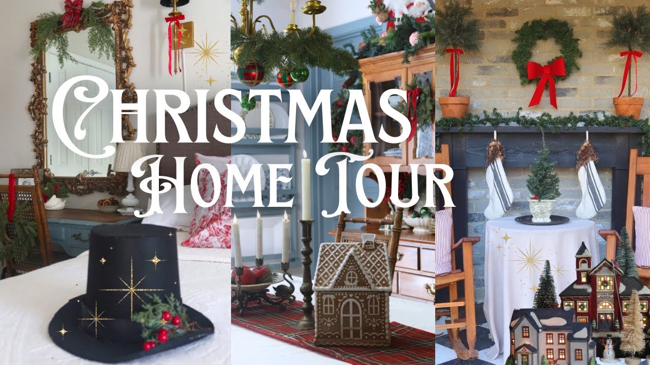 2024 Christmas Cottage Home Tour || Nostalgic & Magical Christmas Decor